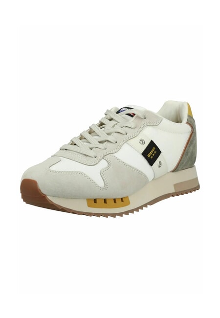 QUEENS Turnschuhe marineblau/braun - Herrenschuhe
