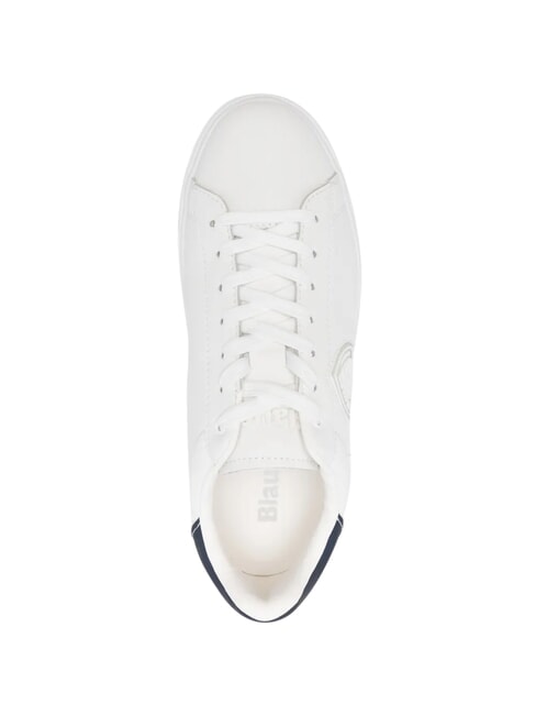 BUCK Turnschuhe wei&szlig;/marineblau - Herrenschuhe