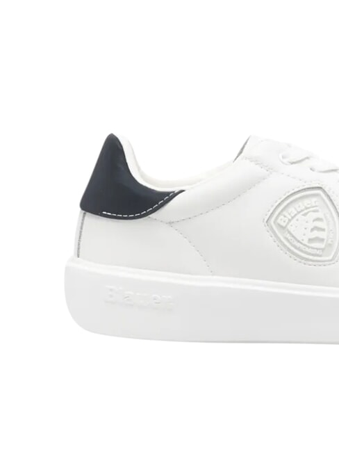 BUCK Turnschuhe wei&szlig;/marineblau - Herrenschuhe