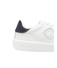 BLAUER BUCK Turnschuhe wei&szlig;/marineblau - Herrenschuhe - 6