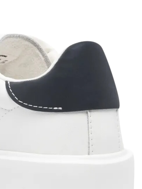 BUCK Turnschuhe wei&szlig;/marineblau - Herrenschuhe