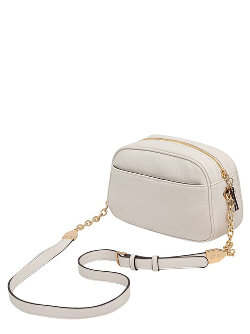 EMATITE Schultertasche mit Schultergurt Creme - Damentaschen