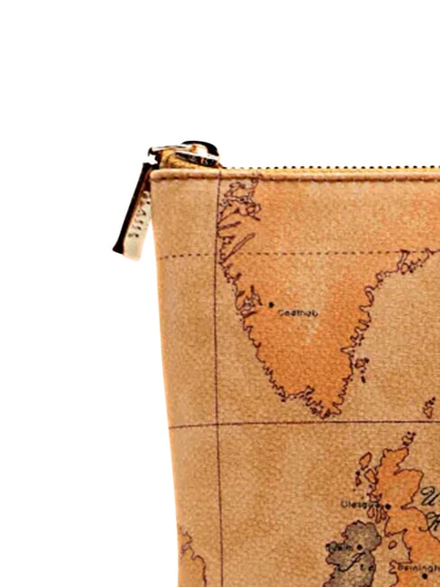 GEO CLASSIC Clutch mit Handschlaufe NAT&Uuml;RLICH - Damentaschen