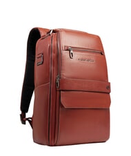 PIQUADRO S141 Lederrucksack, 14-Zoll-Laptopfach - PC-Rucks&auml;cke