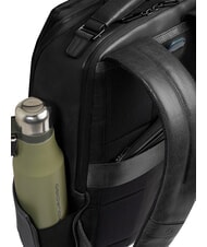 PIQUADRO S141 Lederrucksack, 14-Zoll-Laptopfach Schwarz - PC-Rucks&auml;cke - 4