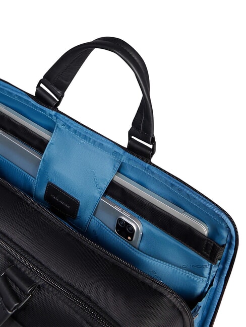 WOLLEM Aktentasche f&uuml;r Laptop und iPad Pro 12,9" Schwarz - Arbeitstaschen