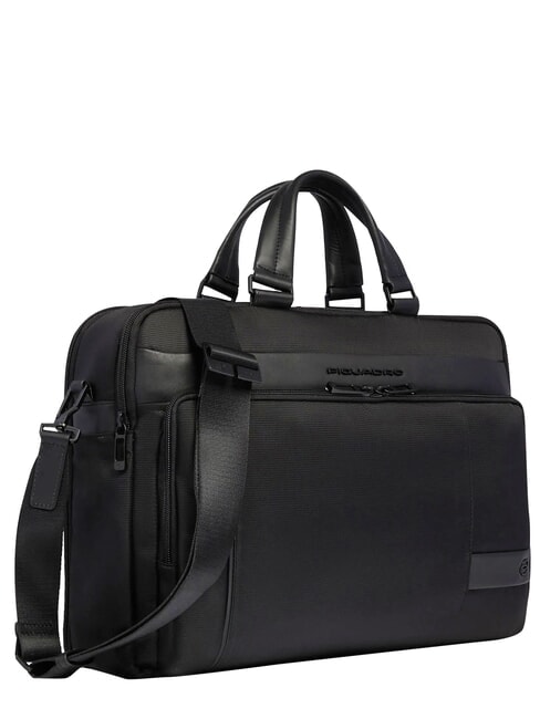 WOLLEM Aktentasche f&uuml;r Laptop und iPad Pro 12,9" Schwarz - Arbeitstaschen