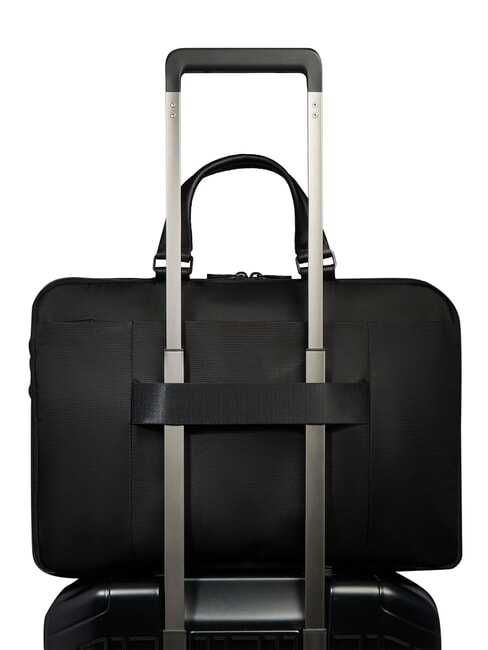 WOLLEM Aktentasche f&uuml;r Laptop und iPad Pro 12,9" Schwarz - Arbeitstaschen