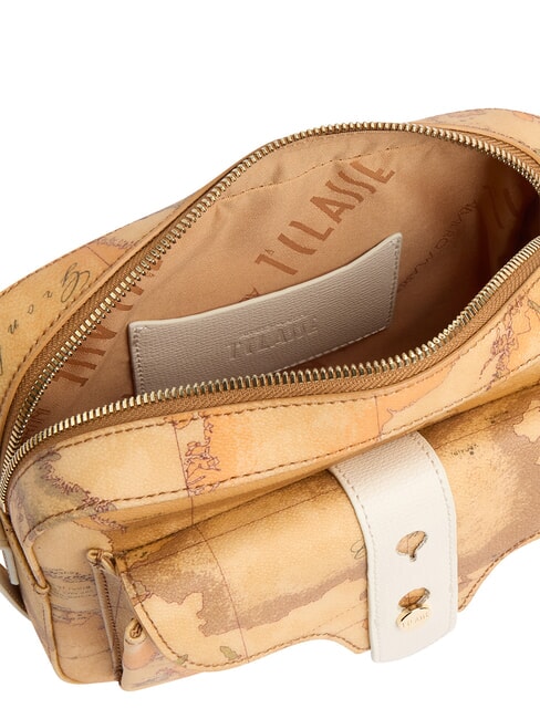 ESCAPE GEO Kameratasche, Umh&auml;ngetasche Elfenbein - Damentaschen