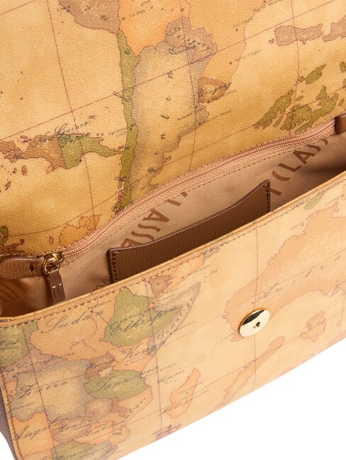 ESCAPE GEO Schultertasche mit Schultergurt TABAK - Damentaschen