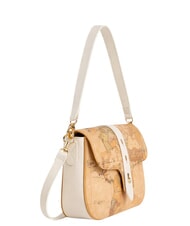 ALVIERO MARTINI PRIMA CLASSE ESCAPE GEO Schultertasche mit Schultergurt Elfenbein - Damentaschen - 4