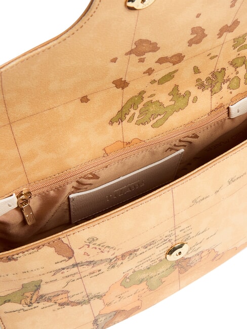 ESCAPE GEO Schultertasche mit Schultergurt Elfenbein - Damentaschen