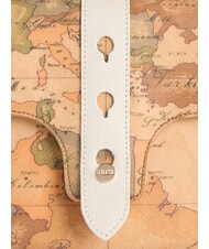 ALVIERO MARTINI PRIMA CLASSE ESCAPE GEO Schultertasche mit Schultergurt Elfenbein - Damentaschen - 6