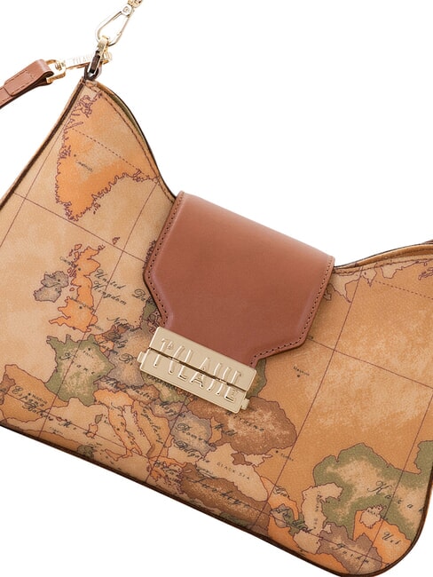 GEO CLASSIC Schultertasche mit Schultergurt NAT&Uuml;RLICH - Damentaschen