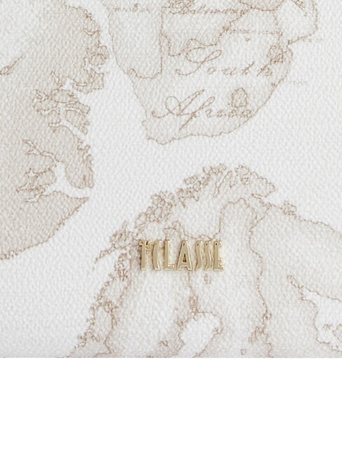 GEO CLASSIC Schultertasche mit Schultergurt Wei&szlig; - Damentaschen