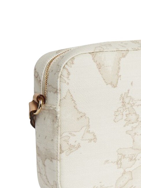 GEO CLASSIC Kameratasche, Umh&auml;ngetasche Wei&szlig; - Damentaschen