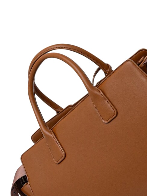 AMELIE Einkaufstasche mit Schultergurt glasierter Ingwer - Damentaschen