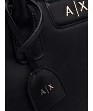ARMANI EXCHANGE AMELIE Einkaufstasche mit Schultergurt Schwarz - Damentaschen - 6
