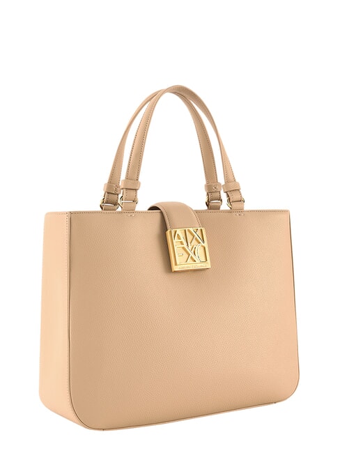 AMY Handtasche, Einkaufstasche mit Schulterriemen kandierter Ingwer - Damentaschen