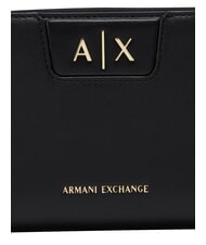 ARMANI EXCHANGE AMELIE Geldb&ouml;rse mit M&uuml;nzfach Schwarz - Brieftaschen Damen - 4