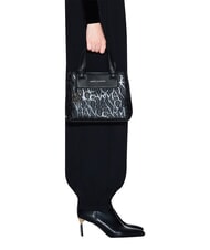 ARMANI EXCHANGE A|X CHARM Mini-Handtasche mit Schulterriemen Schwarz - Damentaschen - 3