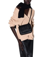 ARMANI EXCHANGE A|X CHARM Mini-Schultertasche Schwarz - Damentaschen - 2