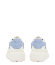 ARMANI EXCHANGE SUPER MINI-TUMBLED Turnschuhe gebrochenes Wei&szlig; + Gletscher - Damenschuhe - 4