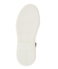 ARMANI EXCHANGE SUPER MINI-TUMBLED Turnschuhe gebrochenes Wei&szlig; + Gletscher - Damenschuhe - 3
