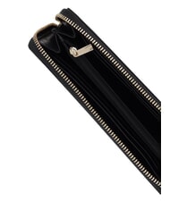 MICHAEL KORS JET SET Ledergeldb&ouml;rse Schwarz - Brieftaschen Damen - 4