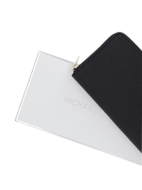 JET SET Ledergeldb&ouml;rse Schwarz - Brieftaschen Damen