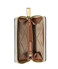 MICHAEL KORS JET SET Kartenetui mit M&uuml;nzfach Vanilla/Acrn - Brieftaschen Damen - 2