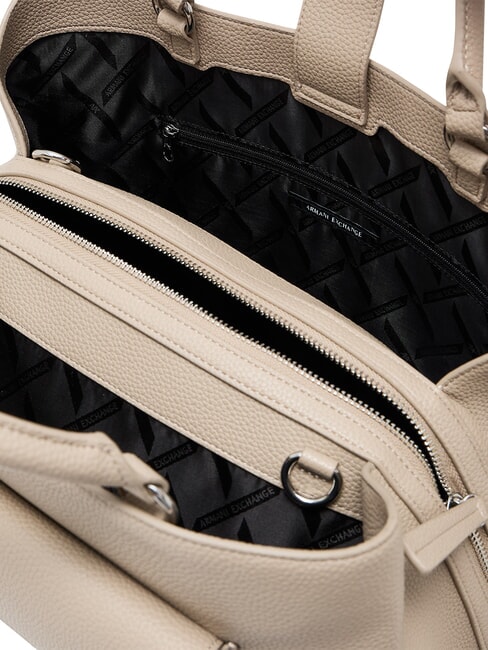 NICOLE Handtasche mit Tasche und Schultergurt Sand - Damentaschen