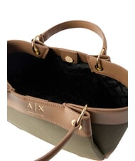 ARMANI EXCHANGE WAVE Einkaufstasche mit Schultergurt Savanne/Mineralien - Damentaschen - 5