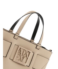 ARMANI EXCHANGE A|X BUCKLE Handshopper, mit Schultergurt Sand - Damentaschen - 6
