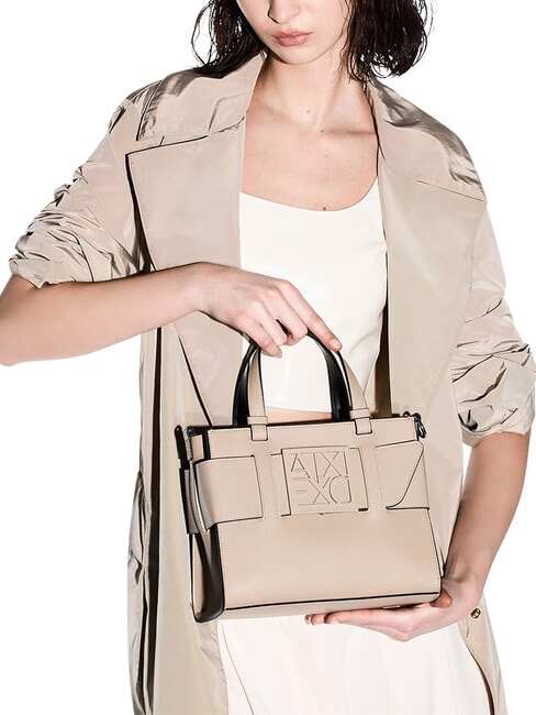 SUSIE Mini-Handtasche mit Schultergurt Sand - Damentaschen