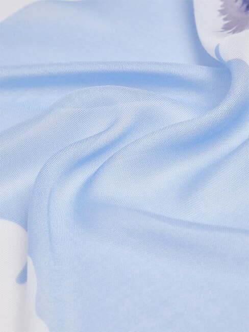 FLOWER ORCHID Schal hellblaue welle - Schals