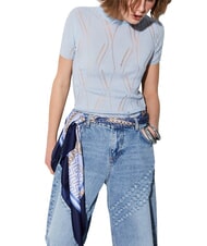 LIUJO METAL Schal Kleid blau - Schals - 2