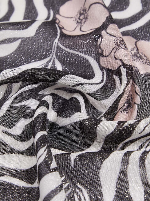 FLOWER Schal SCHWARZ - Schals