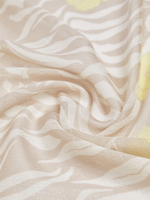 FLOWER Schal nat&uuml;rlich - Schals