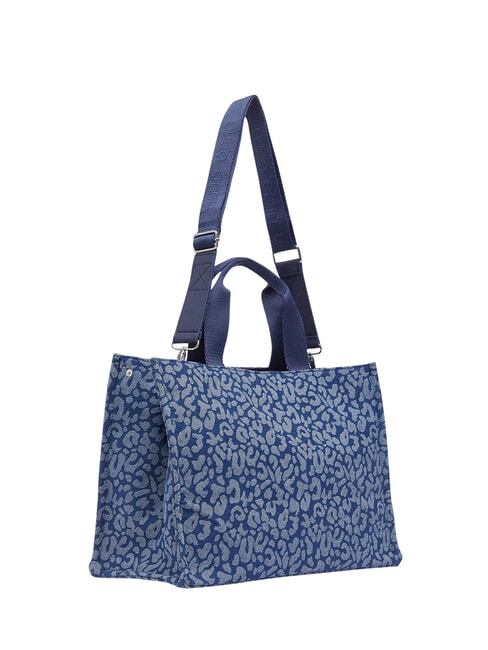 LOGO STRASS Handtasche mit Schulterriemen den.blue animalier - Damentaschen