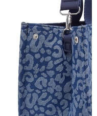 LIUJO LOGO STRASS Handtasche mit Schulterriemen den.blue animalier - Damentaschen - 5