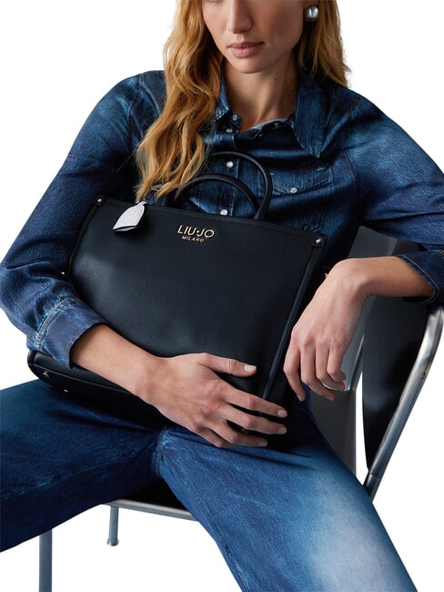 RIDHI Mittelgro&szlig;e Handtasche mit Anh&auml;nger dunkelkip - Damentaschen