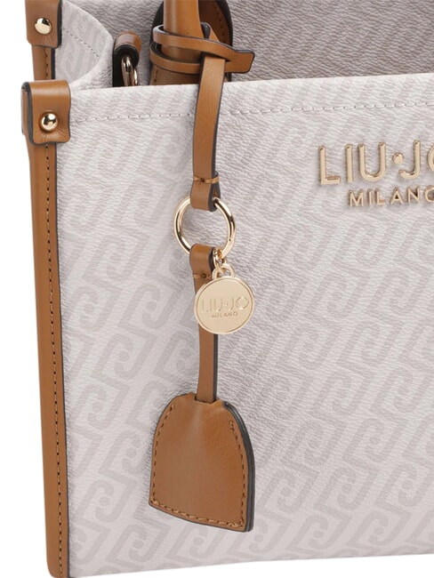 RIDHI Handtasche mit Schulterriemen Naturholz/Rotholz - Damentaschen