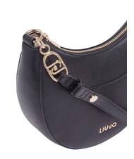 LIUJO CIRRY Mittelgro&szlig;e Schultertasche mit Anh&auml;nger SCHWARZ - Damentaschen - 6