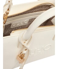 LIUJO HALONA Handtasche mit Schulterriemen Creme - Damentaschen - 7