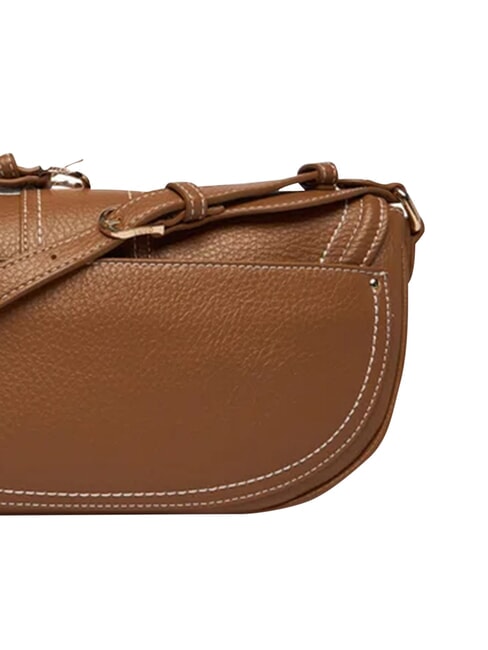 CORNIOLA Schultertasche mit Schultergurt Nuss - Damentaschen