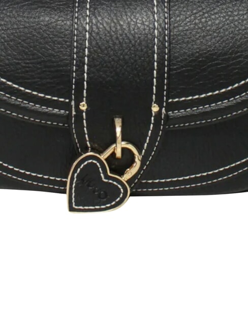 CORNIOLA Schultertasche mit Schultergurt SCHWARZ - Damentaschen