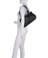 LIUJO CORNIOLA Schultertasche mit abnehmbarem Schultergurt SCHWARZ - Damentaschen - 7