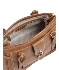 LIUJO CORNIOLA Schultertasche mit abnehmbarem Schultergurt Nuss - Damentaschen - 5