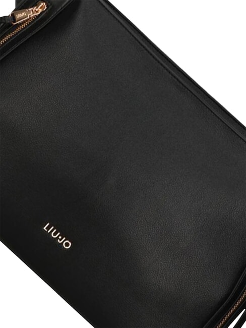 GIHEN L Schultertasche mit Schultergurt SCHWARZ - Damentaschen